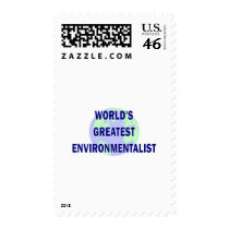 World's Greatest Environmentalist postage by bartstshirts World's Greatest Environmentalist postage