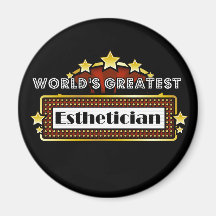 World's Greatest Esthetician Refrigerator Magnets