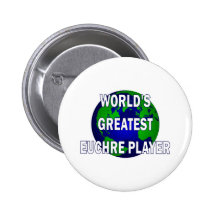 World's Greatest Euchre Player Pin
