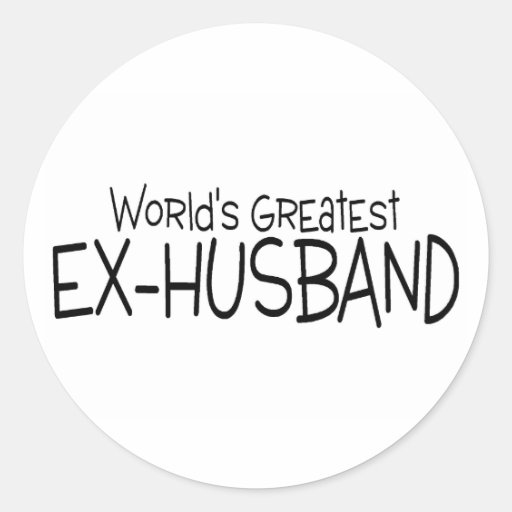 Worlds Greatest Ex Husband Stickers
