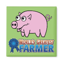 World's Greatest Famer magnets