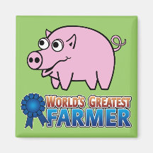 World's Greatest Famer Magnets