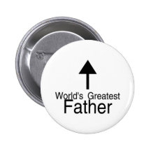 Worlds Greatest Father Button