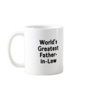  World's Greatest Father-in-Law Mug