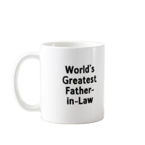  World's Greatest Father-in-Law Mug