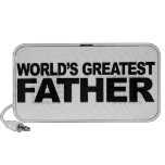 World's Greatest Father Laptop Speakers
