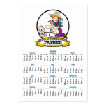WORLDS GREATEST FATHER MEN CARTOON BUSINESS CARDS