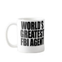 World's Greatest FBI Agent mugs by ryzun13 World's Greatest FBI Agent mugs
