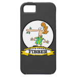 WORLDS GREATEST FIBBER WOMEN CARTOON iPhone 5 COVER