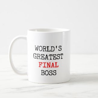 World's Greatest Final Boss mug