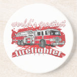 World's Greatest Firefighter Coasters
