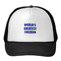 World's Greatest Fireman Hat