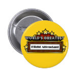 World's Greatest Flight Attendant Pins