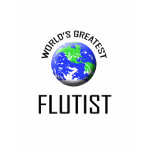 World's Greatest Flutist t-shirts