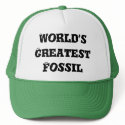 World's Greatest Fossil hats