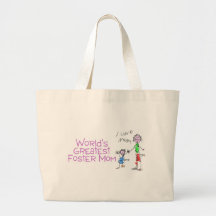 Worlds Greatest Foster Mom Tote Bag
