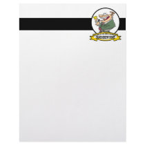 WORLDS GREATEST GAME SHOW HOST CARTOON CUSTOM LETTERHEAD