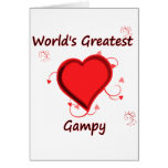 World's Greatest gampy Greeting Cards