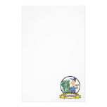 WORLDS GREATEST GAS ATTENDANT II CARTOON STATIONERY PAPER
