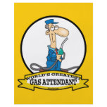 WORLDS GREATEST GAS ATTENDANT MEN CARTOON flyers