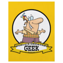 WORLDS GREATEST GEEK II CARTOON FLYER