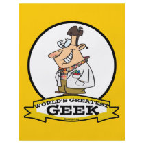 WORLDS GREATEST GEEK MEN CARTOON FLYERS