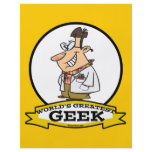 WORLDS GREATEST GEEK MEN CARTOON flyers