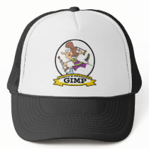WORLDS GREATEST GIMP WOMEN CARTOON MESH HATS