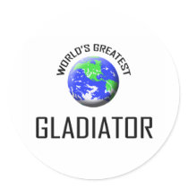 World's Greatest Gladiator stickers by jobshirt World's Greatest Gladiator stickers