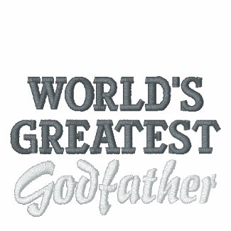 World's Greatest Godfather embroideredshirt