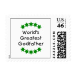World's Greatest Godfather (green stars) Postage