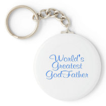 Worlds Greatest GodFather Key Chains