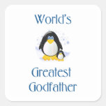 World's Greatest Godfather (penguin) Stickers
