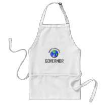 World's Greatest Governor aprons