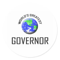 World's Greatest Governor stickers