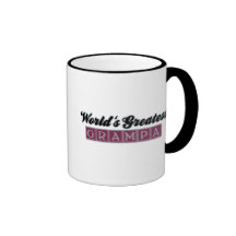 World's Greatest Grampa (Burgundy) Coffee Mugs