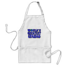 World's Greatest    Grandad Aprons