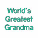 World's Greatest Grandma embroidered shirts by MyGrandparentsRock World's Greatest Grandma embroidered shirts