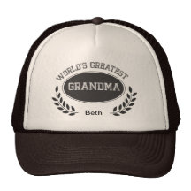 Worlds Greatest Grandma Hats