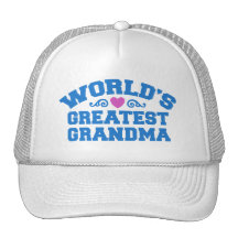 World's Greatest Grandma Mesh Hat