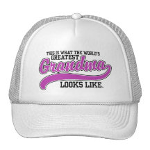 World's Greatest Grandma Mesh Hats