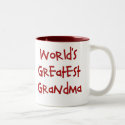 World's Greatest Grandma Mug