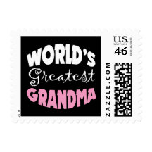 Worlds Greatest Grandma Stamp