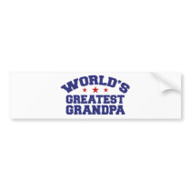 World's Greatest Grandpa bumper stickers by magarmor World's Greatest Grandpa bumper stickers