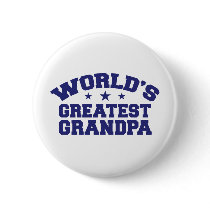 World's Greatest Grandpa Button