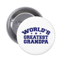 World's Greatest Grandpa Button