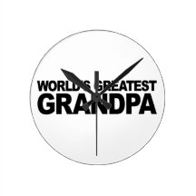 World's Greatest Grandpa Clock