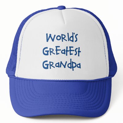 World's Greatest Grandpa Hat by screwballgraphics