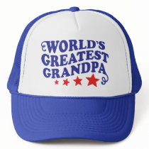 World's Greatest Grandpa hats by magarmor World's Greatest Grandpa hats