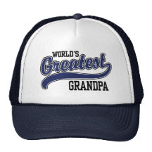 World's Greatest Grandpa Hats